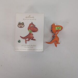 All Aboard Buddy Dinosaur Train Hallmark Keepsake Christmas Ornament 2011